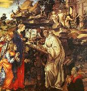 Filippino Lippi The Vision of St.Bernard oil painting picture wholesale